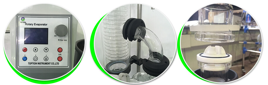 rotary evaporator digital display
