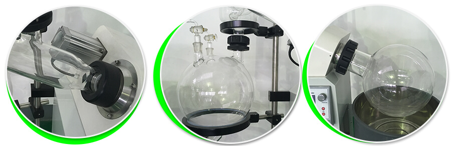 rotary evaporator glass parts
