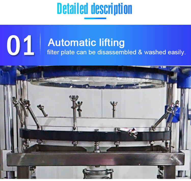 glass crystallization reactor automatic lifting