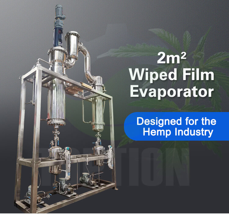 wiped film evaporator