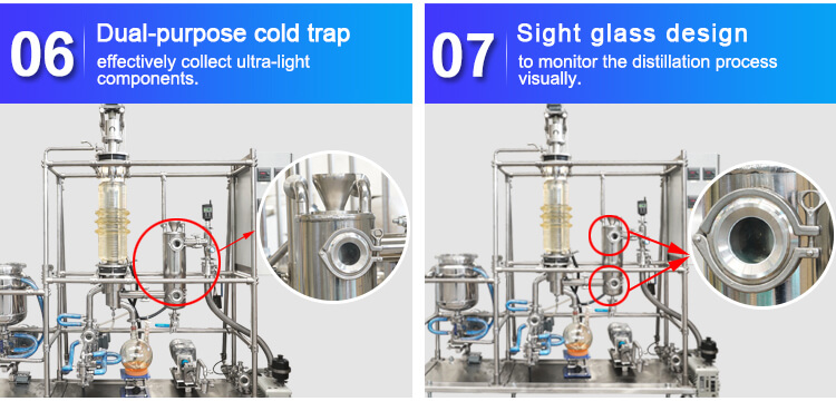 molecular distillation equipment design