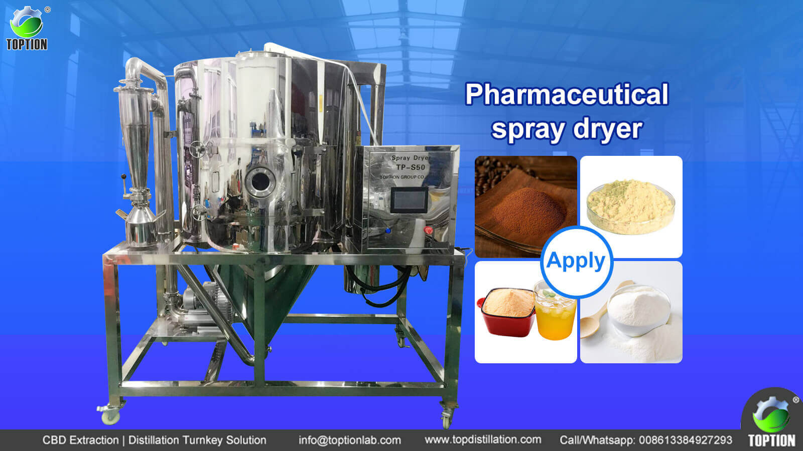 what is a spray dryer used for