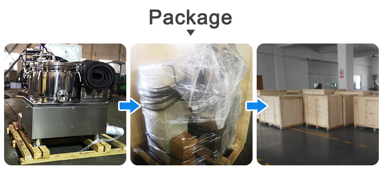 extraction equipment package
