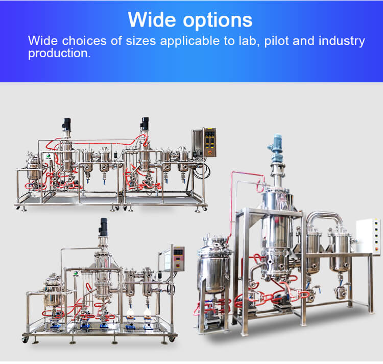 large molecular distillation equipment wide options