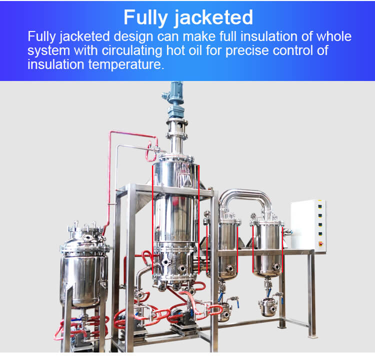 large molecular distillation equipment design