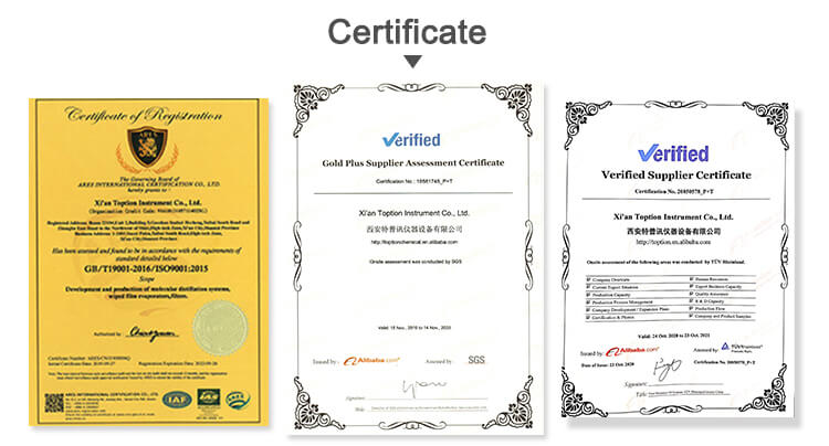 filter manufacturer certification