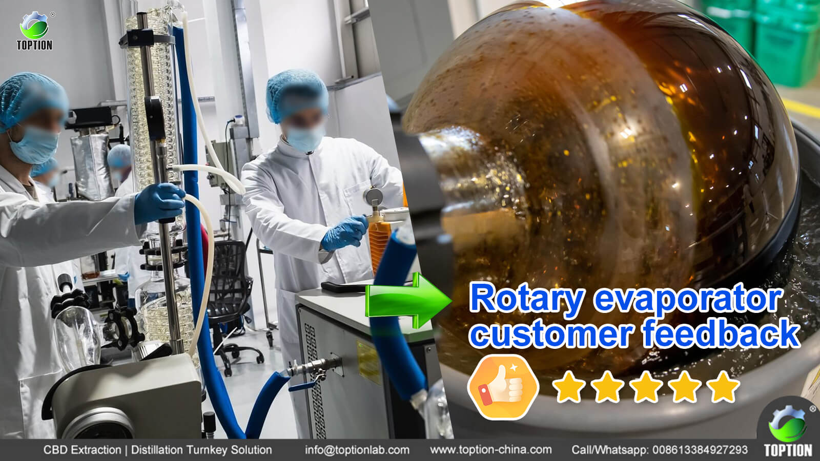 rotary evaporator customer feedback