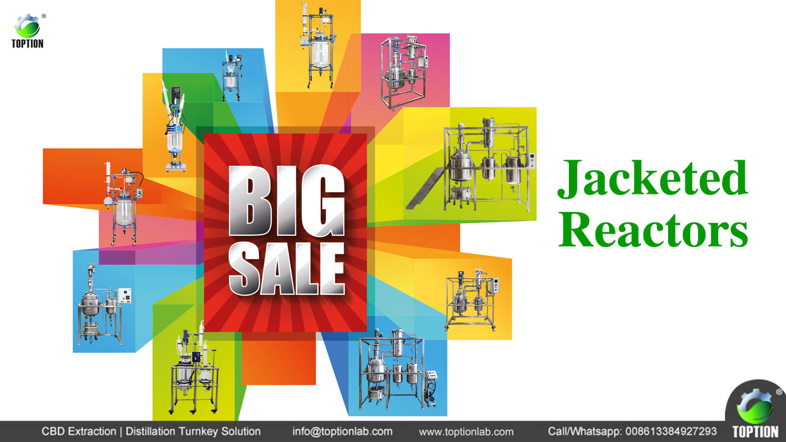 jacketed reactor reaction equipment supplier