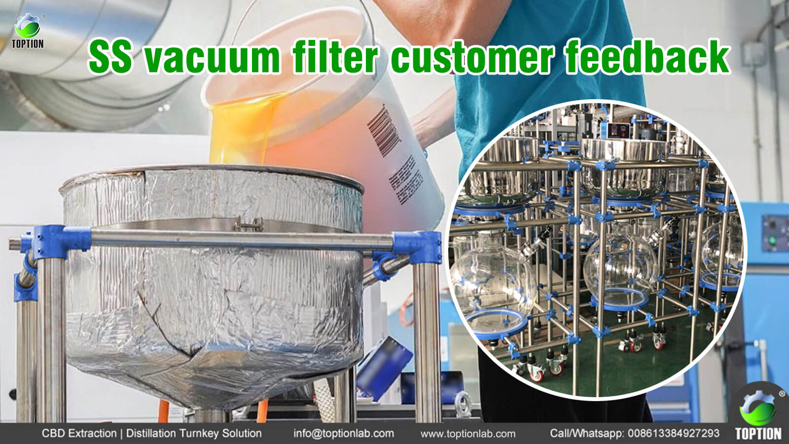 vacuum filtration equipment customer feedback