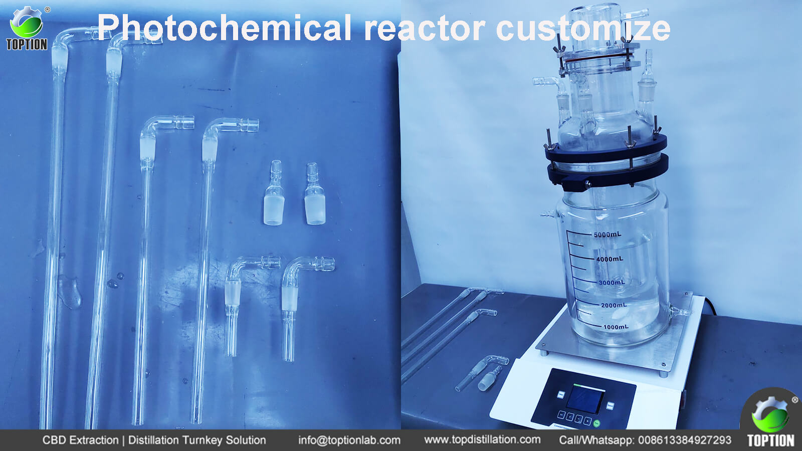 photochemical reactor customize